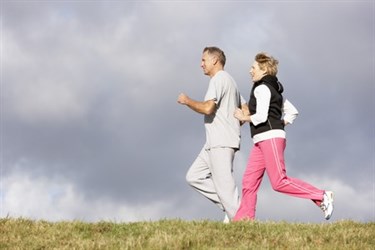 Couple Running